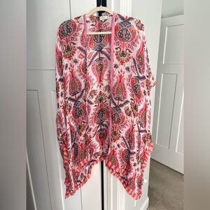 Spartina 449 Kaia Kimono Paisley Kimono Tassels